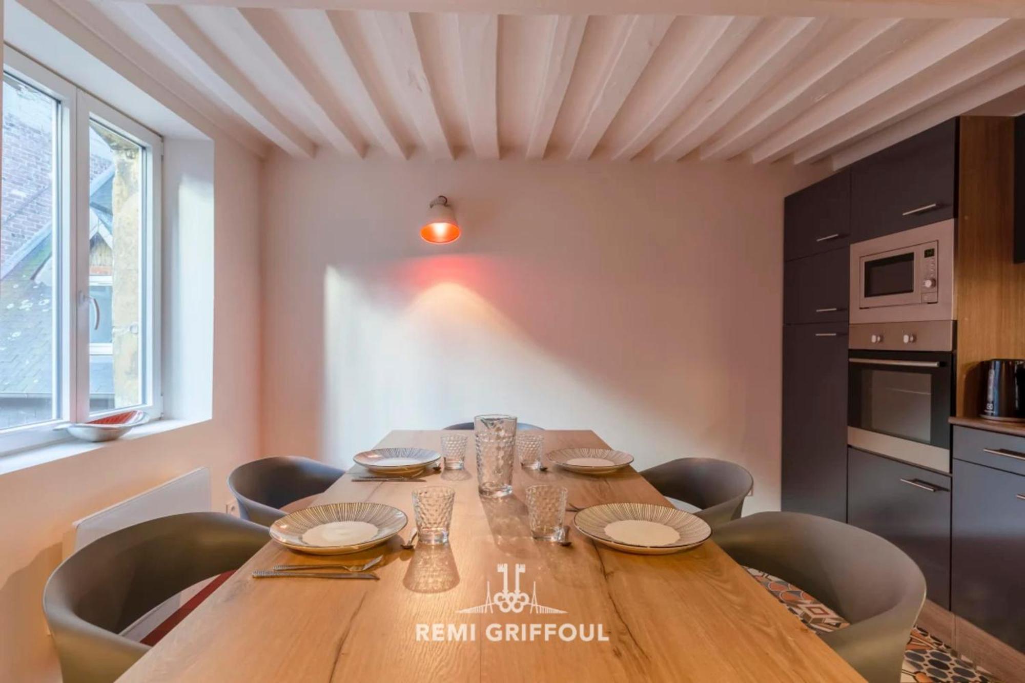 Le Reve D'Alice Charming Duplex 80 M 4 People Heart Of Honfleur Apartment Luaran gambar